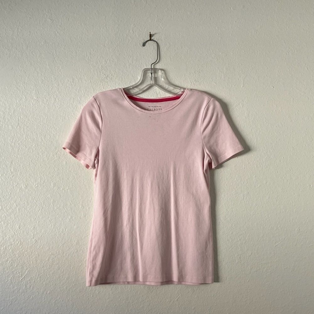 Pink Talbots "The Talbots Tee" Shirt